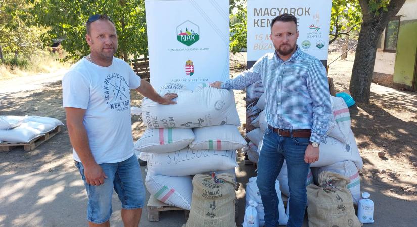 A hódmezővásárhelyi gazdák is csatlakoztak a Magyarok Kenyere programhoz