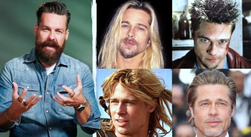 Brad Pitt ikonikus frizurái karrierje során egy mesterfodrász szemével