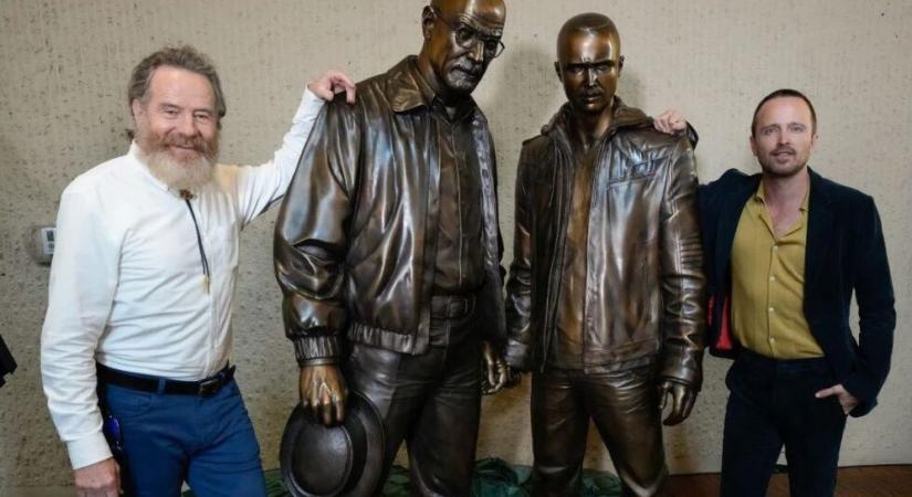 Walter White és Jesse Pinkman szobrot kapott Albuquerqueben