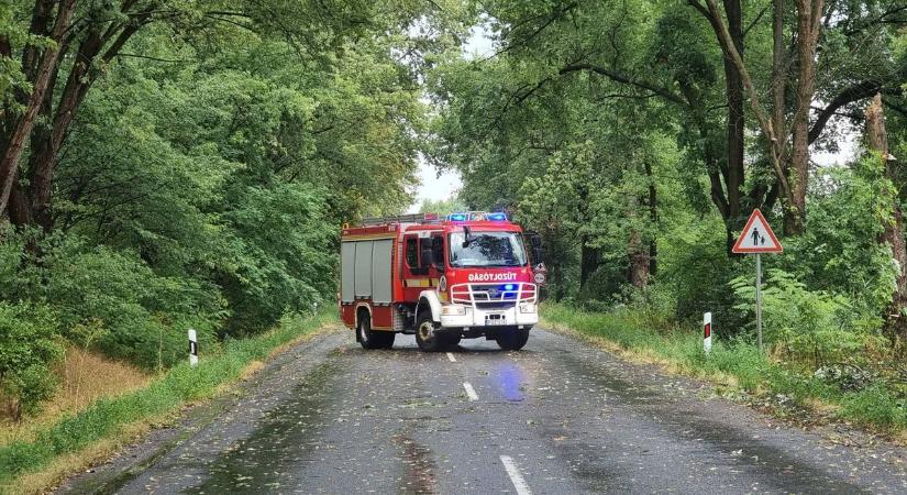 Rengeteg munkát adott a nógrádi tűzoltóknak a hétvégi vihar