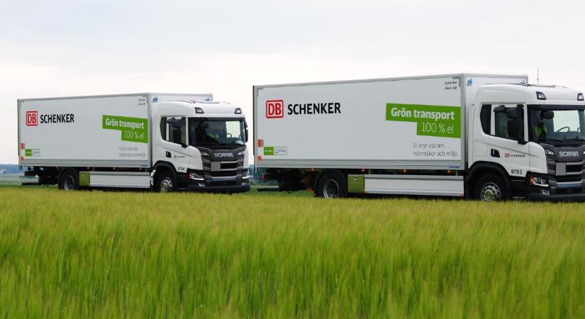A svédországi Gotland szigeten működő DB Schenker a Scania támogatásával felhagy a fosszilis energiaforrások használatával