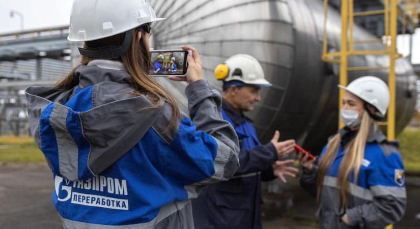 A Gazprom földgáztermelése 14 éves mélypontra zuhant