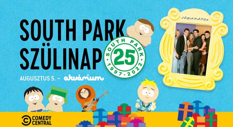 Születésnapi partival ünnepli meg a South Park elmúlt 25 évét a Comedy Central