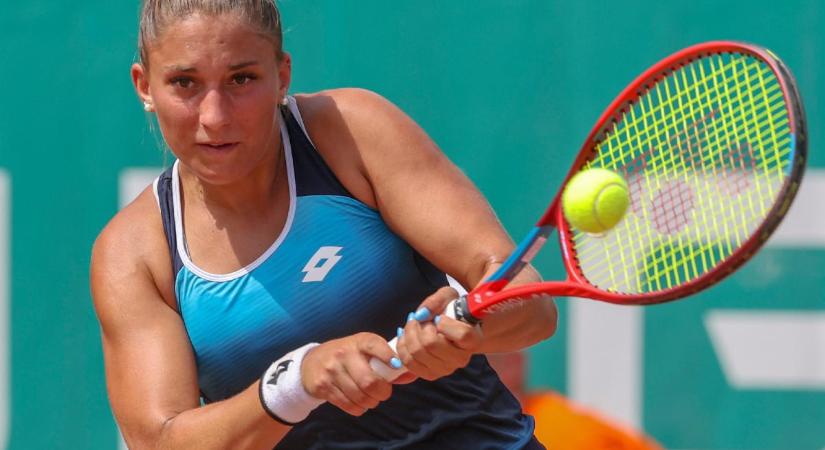 Tenisz: Udvardy Panna egyéniben elődöntős, párosban Janival döntős Jászvásáron