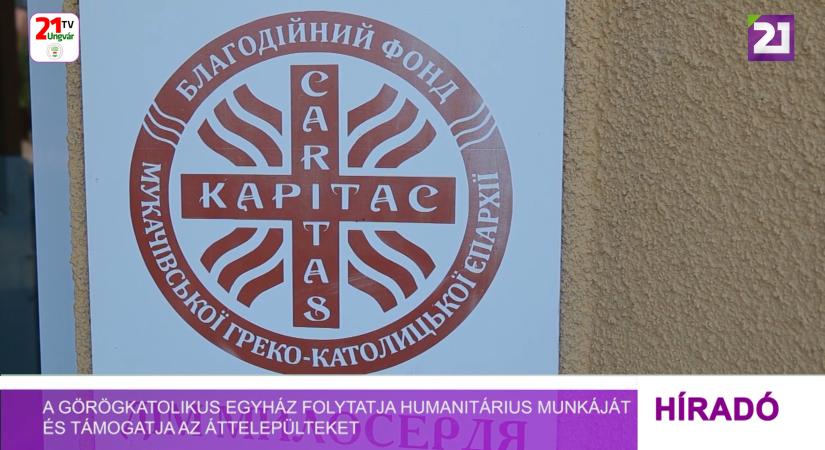 A görögkatolikus egyház folytatja humanitárius munkáját és támogatja az áttelepülteket (videó)