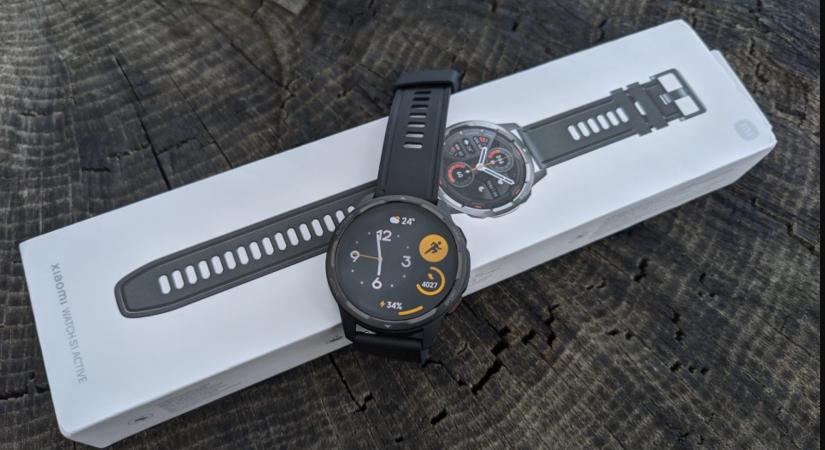 Xiaomi Watch S1 Active okosóra teszt – Sportosan elegáns
