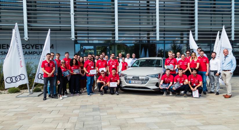 Audi Development Camp: a jövő mérnökei versenyeztek a Széchenyi István Egyetemen