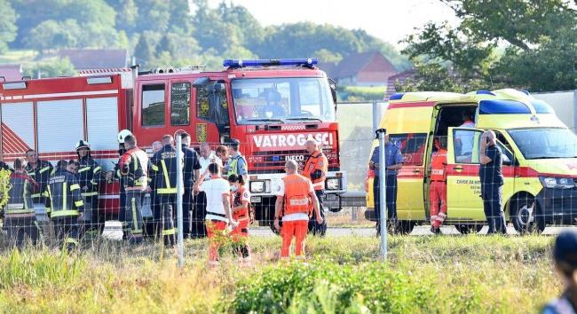 Buszbaleset Horvátországban: 12-en meghaltak, sok a sérült
