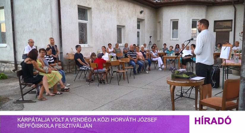 Kárpátalja volt a vendég a Közi Horváth József Népfőiskola fesztiválján (videó)