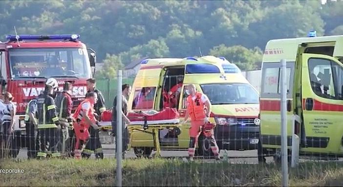 Horvátország: 12 halottja és legalább 40 sebesültje van a Varasd közelében történt buszbalesetnek