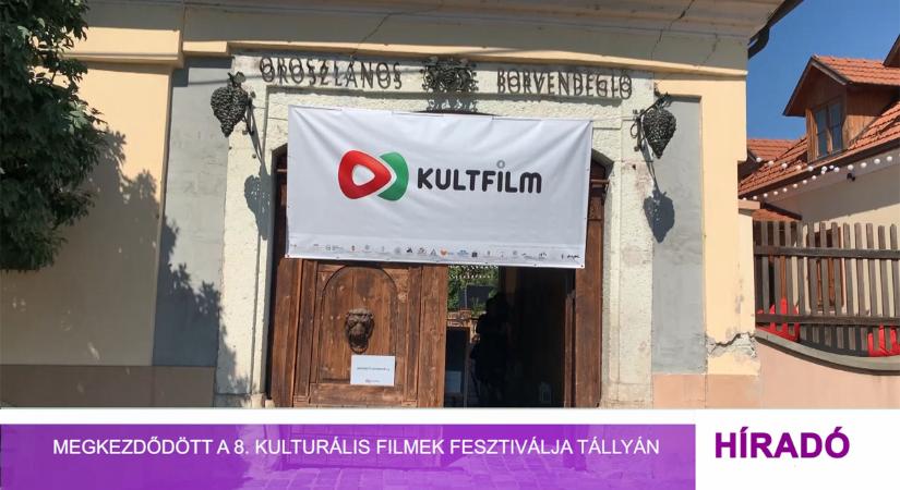 Megkezdődött a 8. Kulturális Filmek Fesztiválja Tállyán (videó)