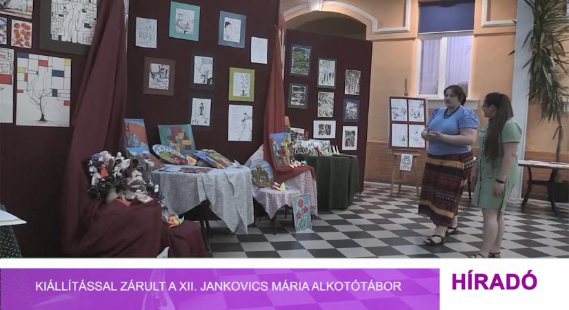 Kiállítással zárult a XII. Jankovics Mária Alkotótábor (videó)