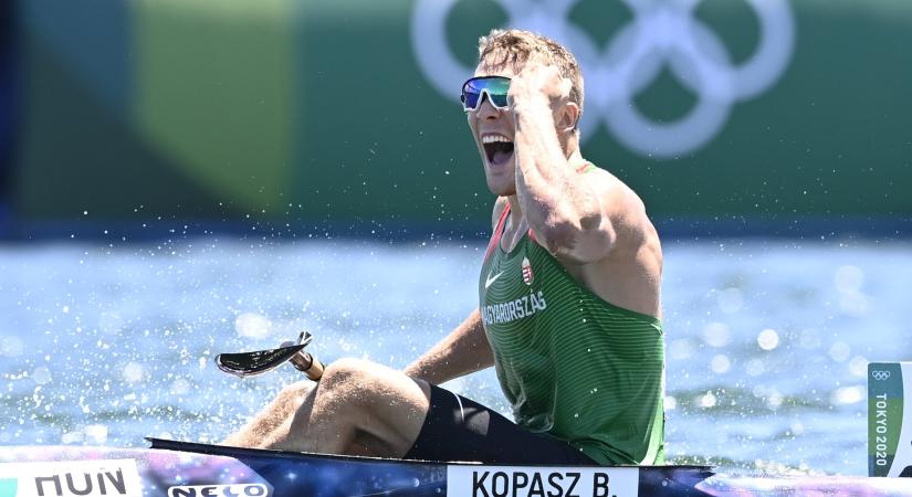 Kajak-kenu vb: az algyői Kopasz Bálint aranyérmes kajak egyes 1000 méteren