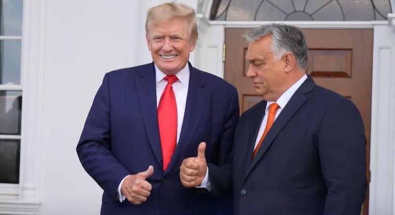 Mráz: a Trump és Orbán közti történelmi értékű barátság akár a jövő szövetsége is lehet