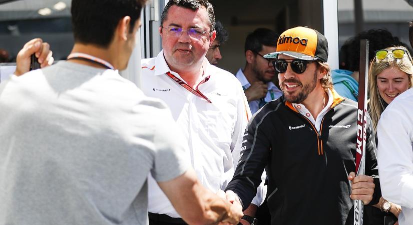 Boullier: Alonso sosem ártott a csapatmorálnak