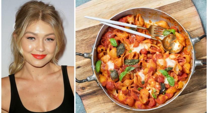 A szupermodell Gigi Hadid vodka-pasta receptje feldobja a nyári estéket