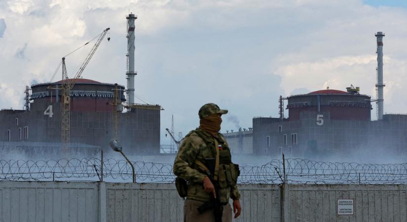Szombat éjjel ismét lőtték a zaporizzsjai atomerőművet