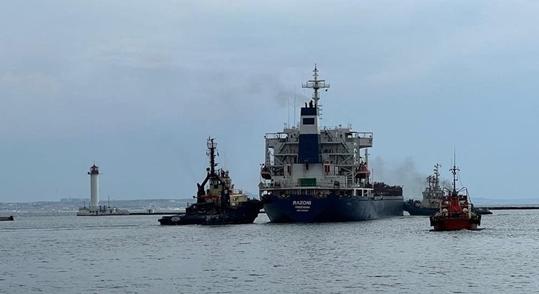 Újra gabonával teli hajók indultak el Ukrajna fekete-tengeri kikötőiből