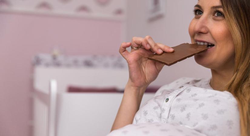 Ez az 5 dolog történik, ha csokoládét eszel a várandósság ideje alatt