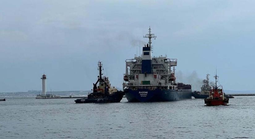Ismét gabonával teli hajók indultak el Ukrajna fekete-tengeri kikötőiből