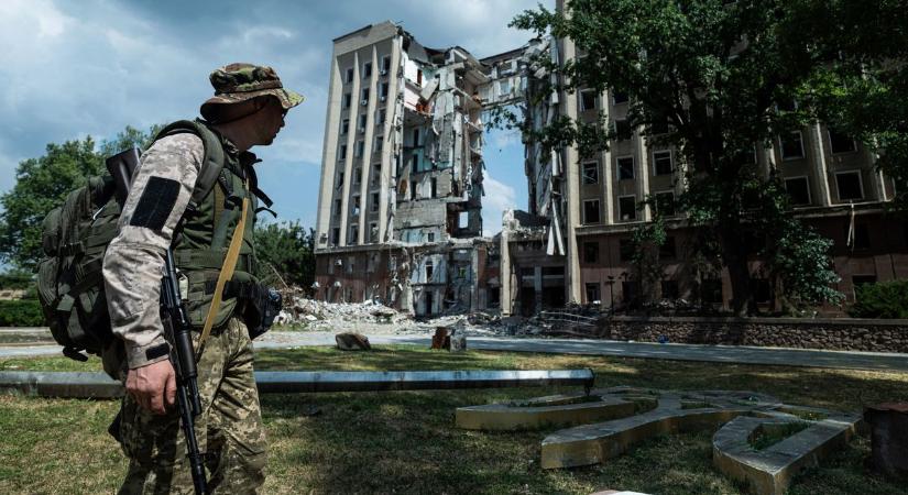 Rövid részletek az ukrán erők egyik csapatának videonaplójából