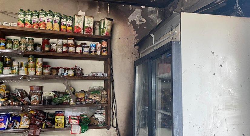 Tűz ütött ki egy üzletben Munkácson, a tulaj füstmérgezést kapott