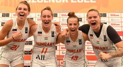 Pécsi siker: Liga Kupa győztes lett az U23-as női kosárlabda válogatott