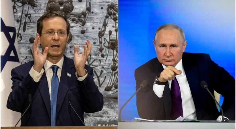 Herzog izraeli és Putyin orosz elnök a Szohnut helyzetéről is egyeztetett