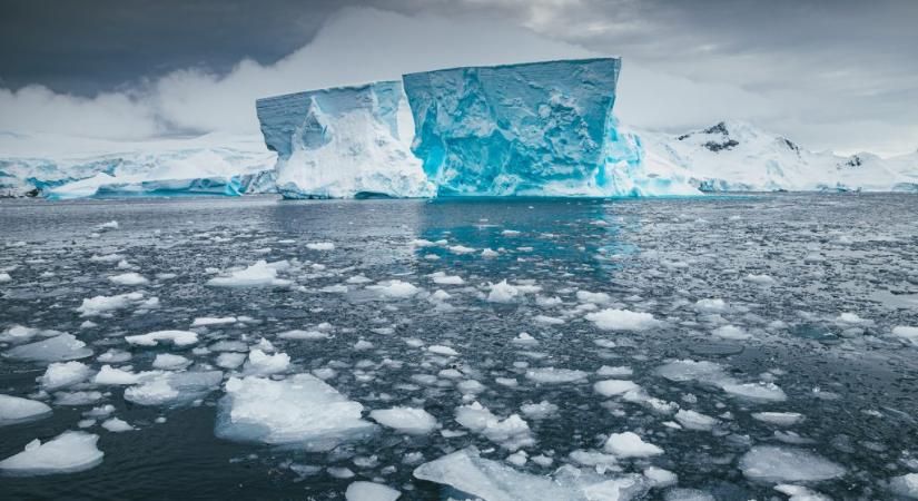 Aggasztóan kevés a jég az Antarktisznál