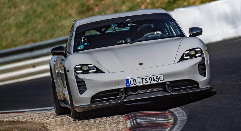 A Porsche Taycan a Nürburgring leggyorsabb elektromos autója