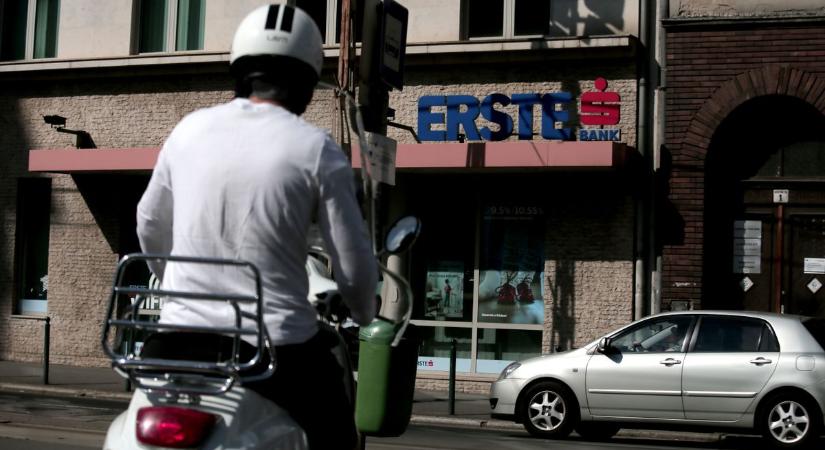 Jelentősen nőtt az Erste Bank bevétele az első fél évben