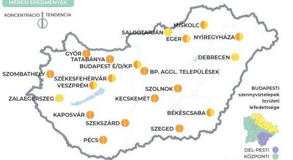 Győrben is emelkedik a koronavírus koncentrációja