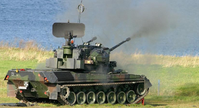 Egy német Gepard légvédelmi gépágyú megsemmisítéséről számolt be az orosz katonai szóvivő