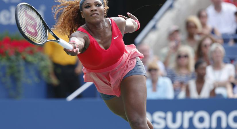 Serena Williams nem jutott nyolcaddöntőbe