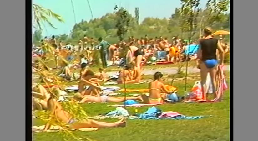 Balatoni retró: videón az 1986-os fonyódi nyár