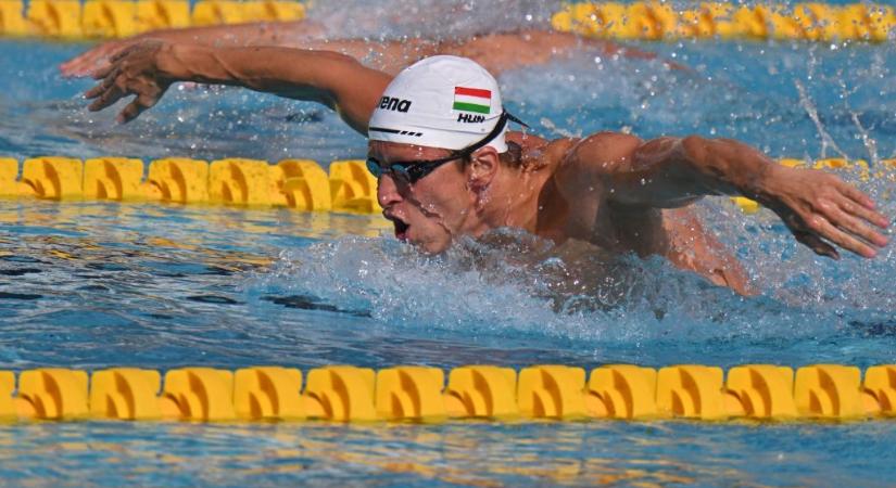 Verrasztó Dávid ezüstérmes lett 400 vegyesen az úszó Eb-n