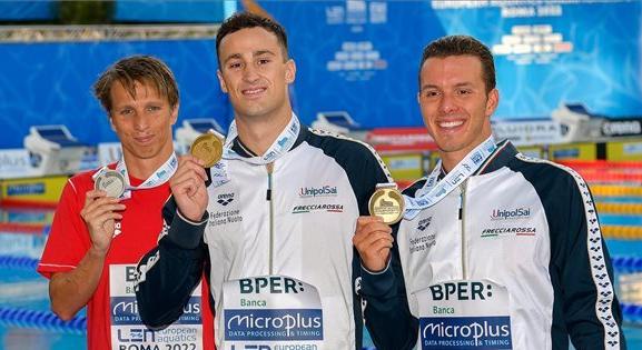 Verrasztó Dávid ezüstérmes lett 400 méter vegyesen a római úszó Európa-bajnokságon