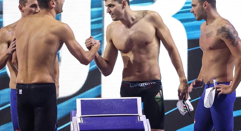 Úszó Eb: aranyérmes a férfi 4x200-as gyorsváltó!