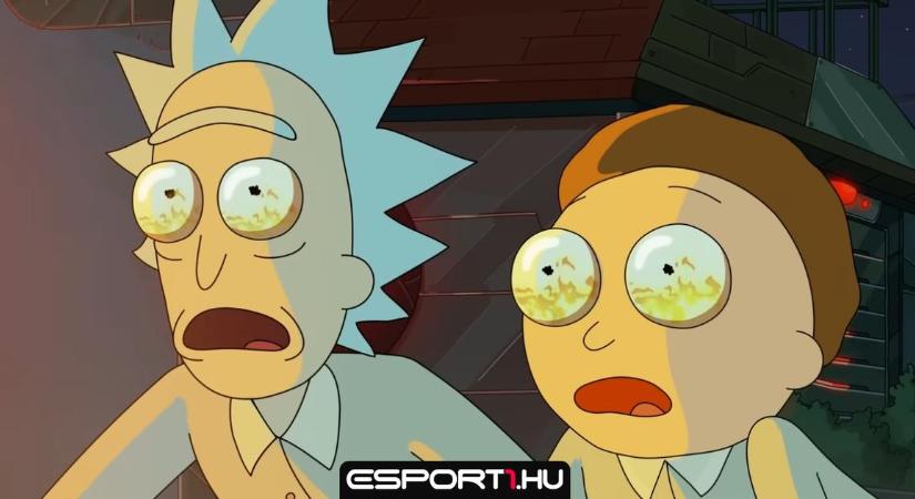 Káoszban gazdag előzetest kapott a Rick és Morty 6. évada!