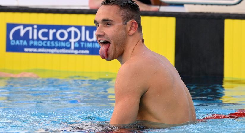 Három érmet szereztek a magyar úszók az Európa-bajnokság nyitónapján