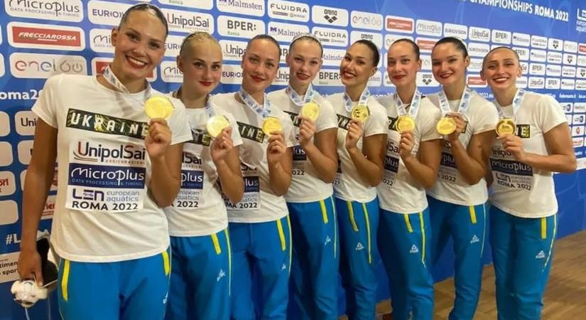 Vizes Eb - Ukrajna nyerte a szinkronúszó csapatok technikai versenyét