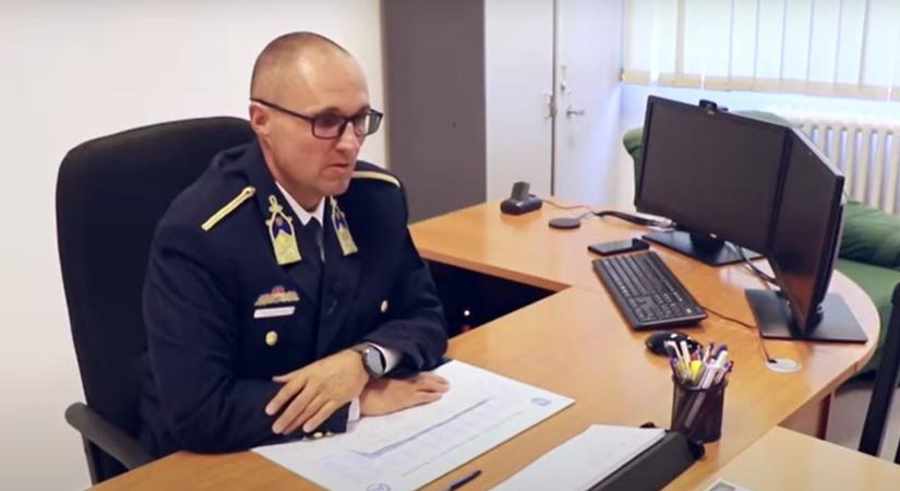 A tanulás, az akarat, és a céltudatosság vitte előbbre Riegl András rendőrségi alezredest (videó)