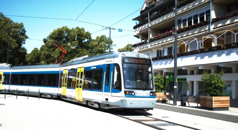 A MÁV szerint sikeres a tram-train félórás üzeme