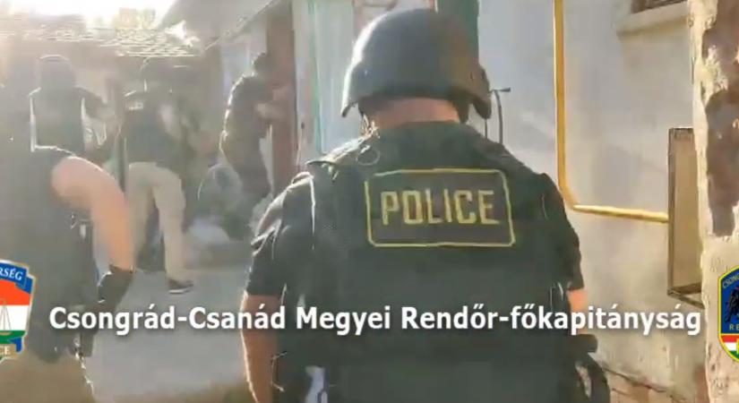 Illegális ügyletek: szegedi drogkereskedő párosra csapott le a rendőrség - Videó