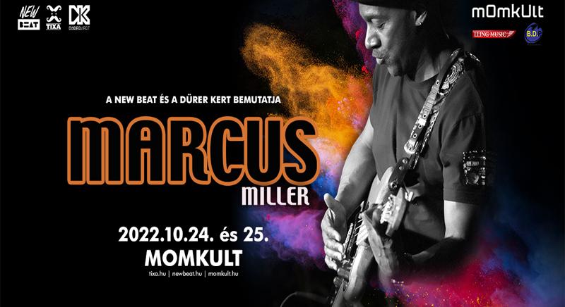 Marcus Miller koncertje a MOMKultba költözik