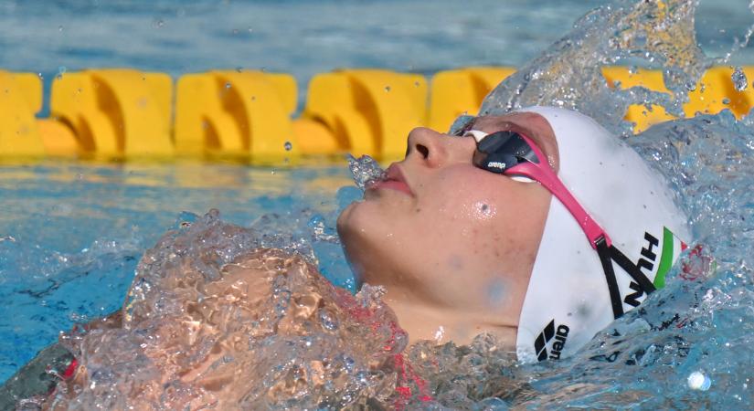 Úszó Eb: Molnár Dóra bronzérmes női 200 háton!