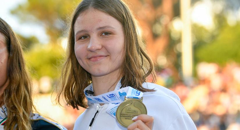 Vizes Eb: Molnár Dóra bronzérmes 200 méter háton