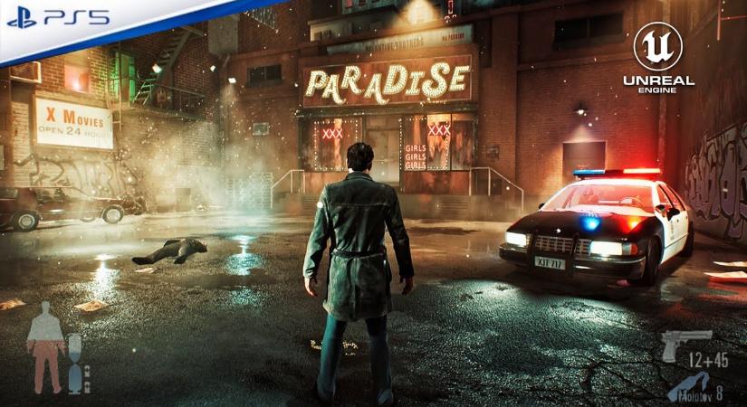 A Max Payne-t is megtekinthetjük Unreal Engine 5 grafikus motorral felturbózva