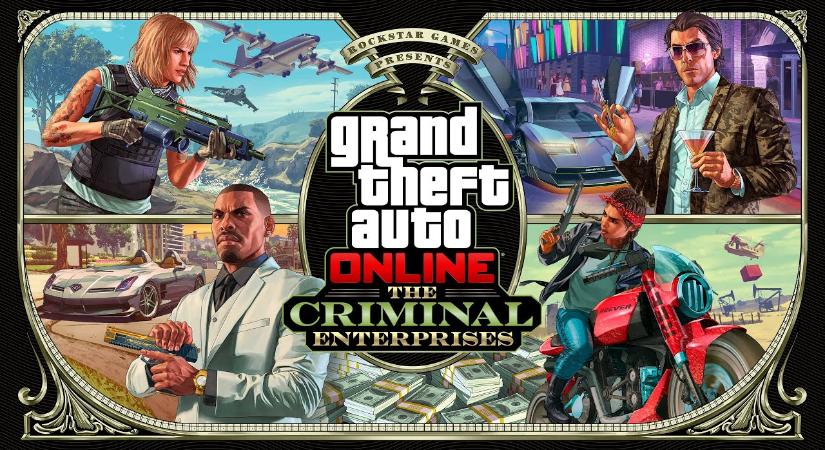 The Criminal Enterprises címmel aktuális problémákat hoz a GTA Online következő kiegészítője