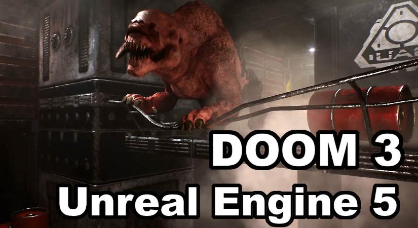 Így nézne ki mai grafikával a Doom 3